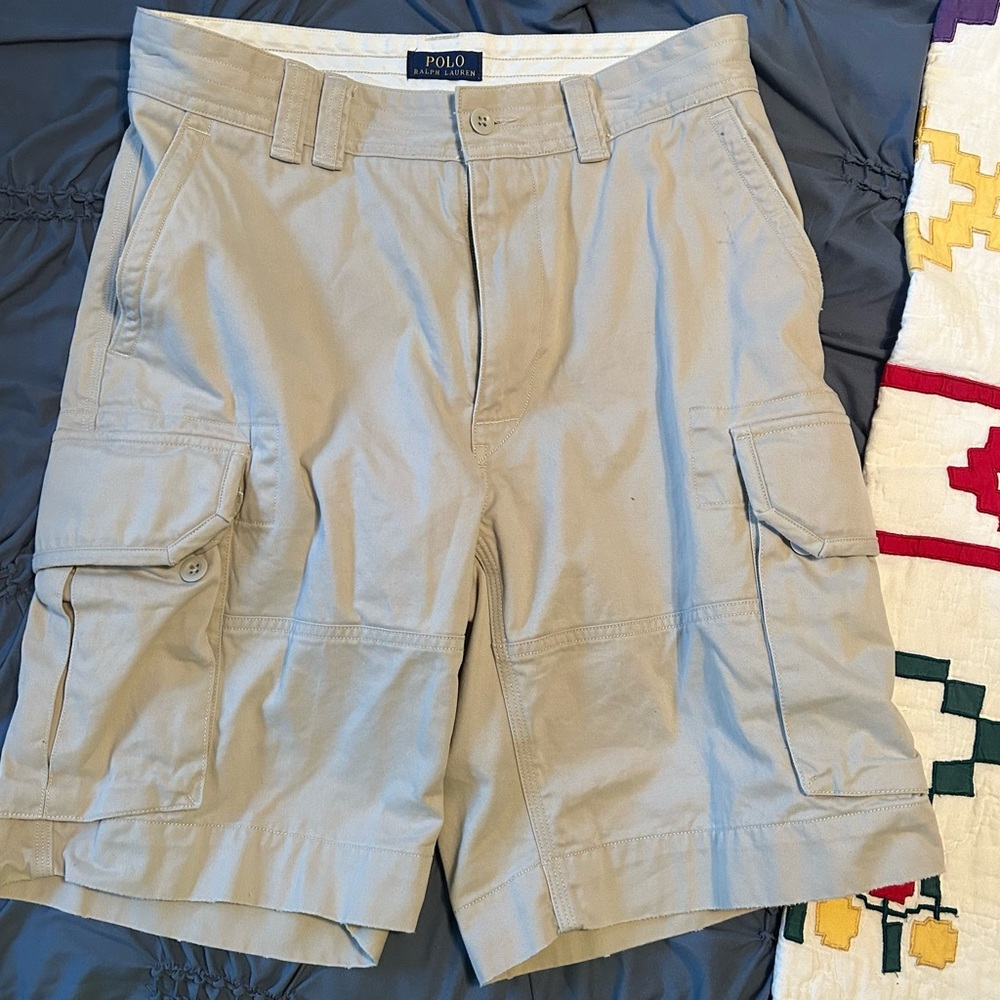 Ralph Lauren Polo Men's Tan Cargo Shorts